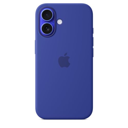 Apple iPhone16 Plus Silicone Case w/ MagSafe - Ultramarine