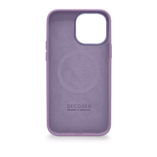 DECODED Silicone Backcover w/MagSafe for iPhone 14 Pro Max - Lavender