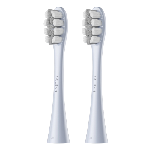 Oclean Brush Head Medium (2 pcs) - Silver