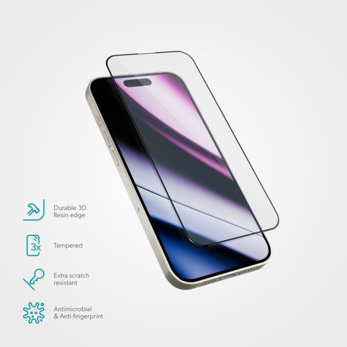 Epico ImpactBuffer Glass 3D for iPhone 16