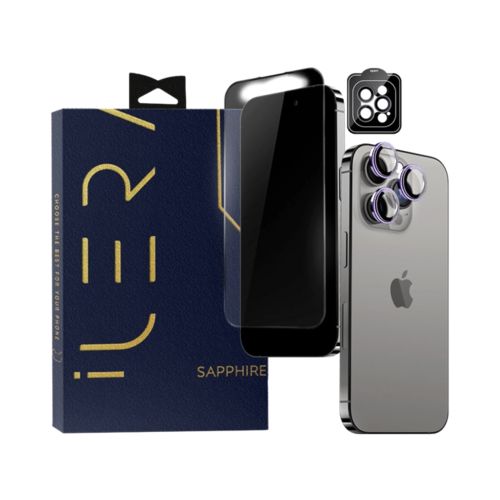 iLera Sapphire Ultra + Glass for iPhone 15 Plus