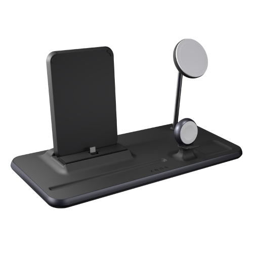 Zens 4-in-1 iPad + MagSafe Wireless Charger 