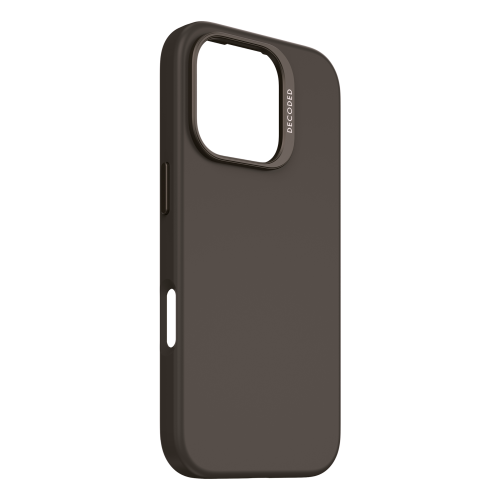 DECODED Silicone Case for iPhone 16 Pro - Black