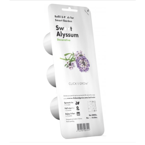 Click and Grow Smart Garden Refill 3-pack - Sweet Alyssum