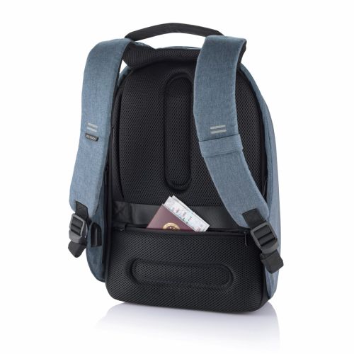 Bobby Hero Small, Anti-theft backpack - Light Blue