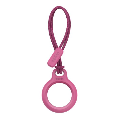 BELKIN Airtag Secure Holder with Strap - Pink