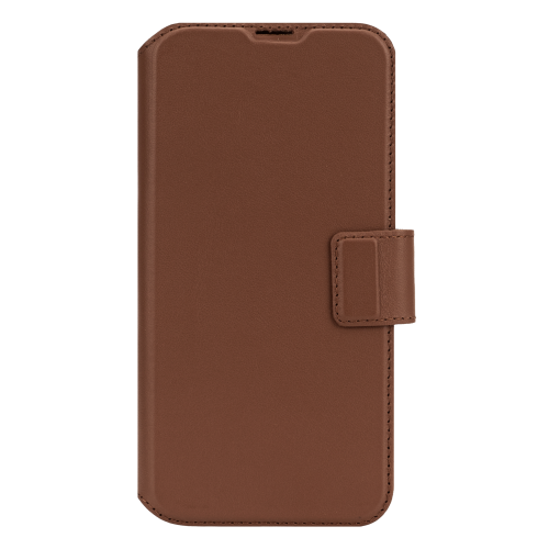 DECODED Leather Wallet Case for iPhone 16 Pro Max - Tan