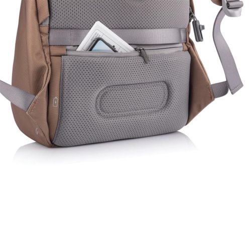 Bobby Soft Anti-Theft Backpack - Brown