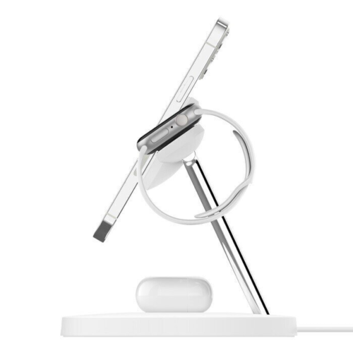 Belkin 3in1 MagSafe Wireless Charging Stand - White