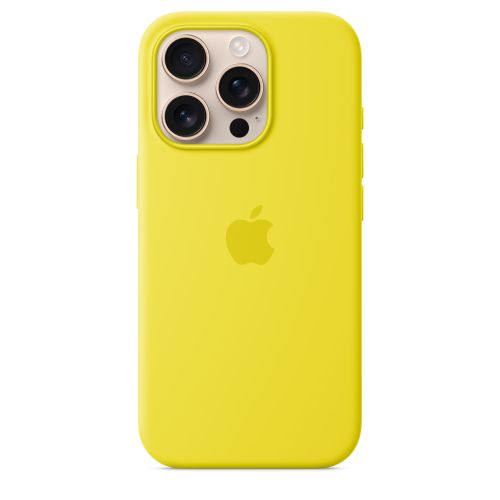 Apple iPhone16 Pro Silicone Case w/ MagSafe - Star Fruit