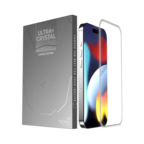 iLera Ultra + Crystal for iPhone 14 Plus / 13 Pro Max, White