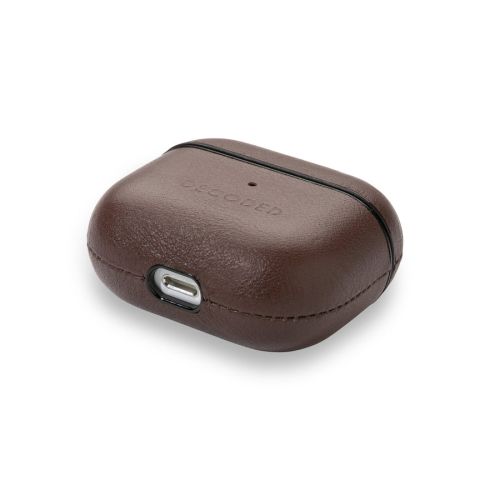 Decoded leather Aircase for Airpods 3rd Gen (Cinnamon Brown)