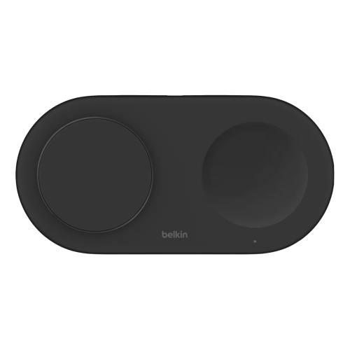 Belkin 2in1 Wireless Magnetic Charging Station with Qi2 - Black