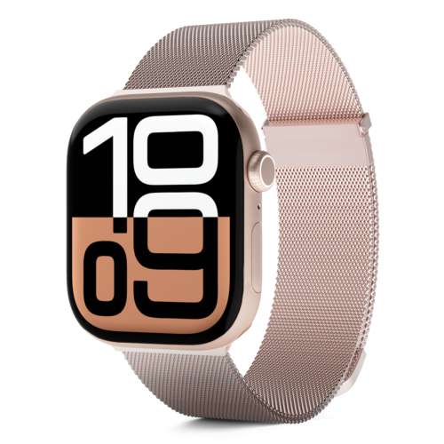 Epico Milanese+ Strap for Apple Watch (40-42 mm) - Rose Gold